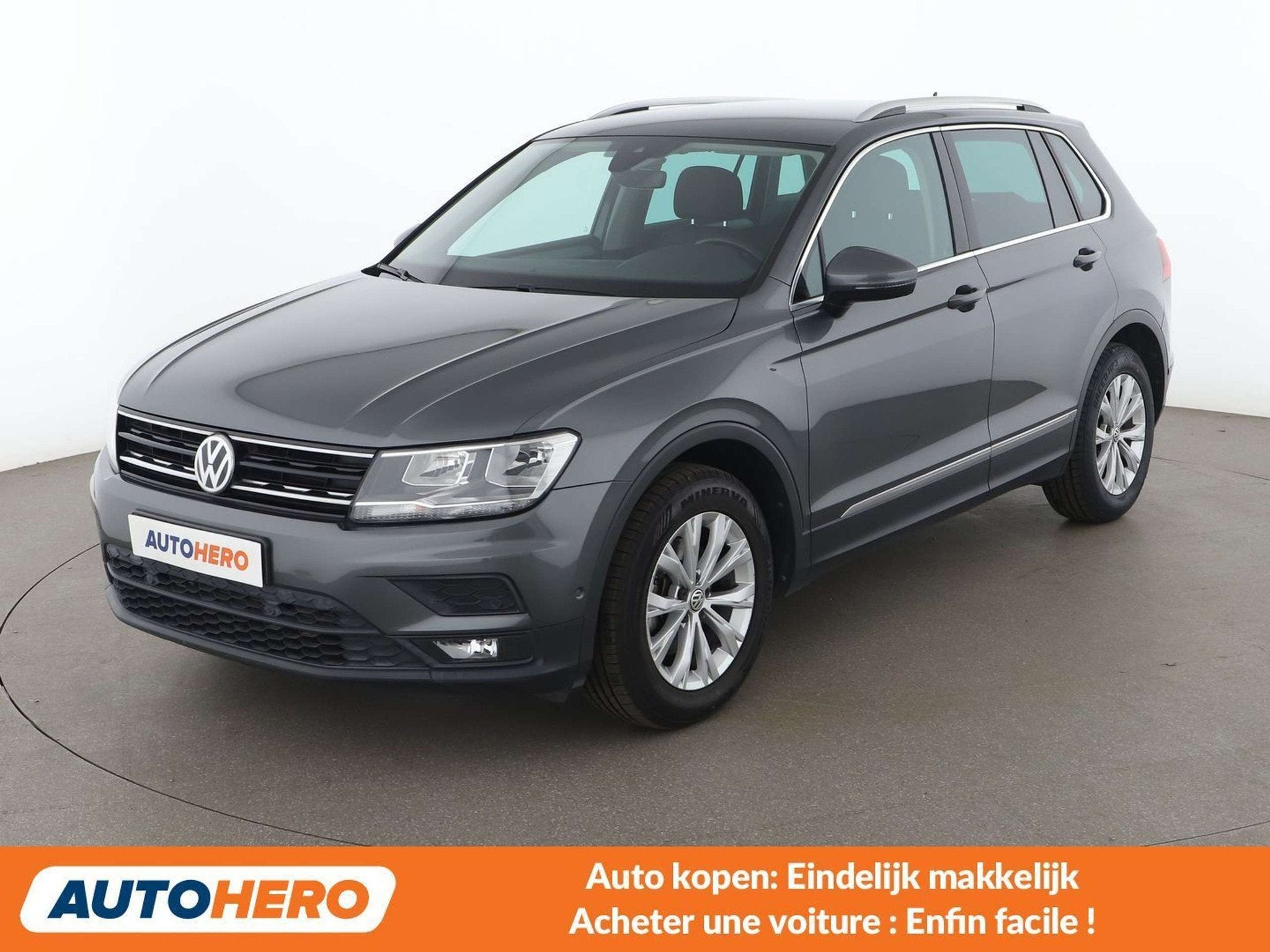 Volkswagen Tiguan 1.5 TSI ACT Comfortline BlueMotion Tech, Autos, Argent ou Gris, Achat, 1520 kg, Noir