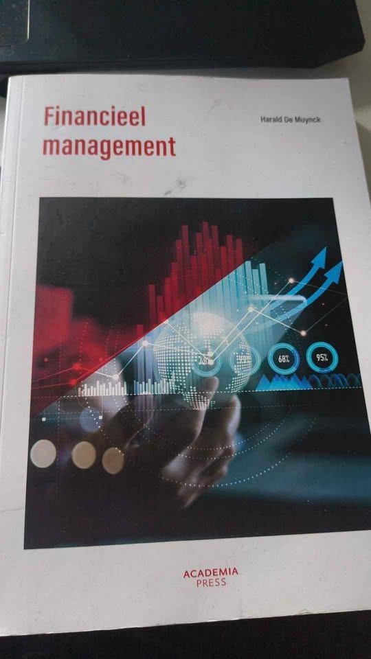 Financieel Management - Harald De Muynck, Boeken, Ophalen, Zo goed als nieuw, Economie en Marketing