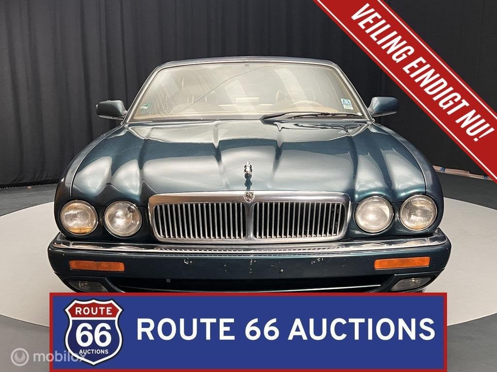 Jaguar XJ6 | 1995 | Route 66 Auctions, Zwart, Bedrijf, Handgeschakeld, Overige carrosserie