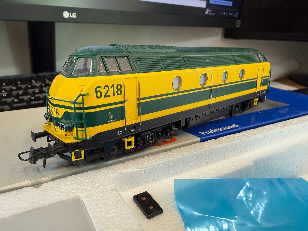 Roco 62772 SNCB Série 62 6218 H0 Digitale, Hobby & Loisirs créatifs, Trains miniatures | HO, Roco, Locomotive, Envoi, Courant continu