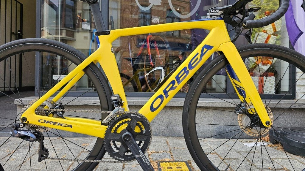 Vélo de route Borbea Orca Aero M20i Team-D Disc Ultra Di2, Enlèvement, Comme neuf