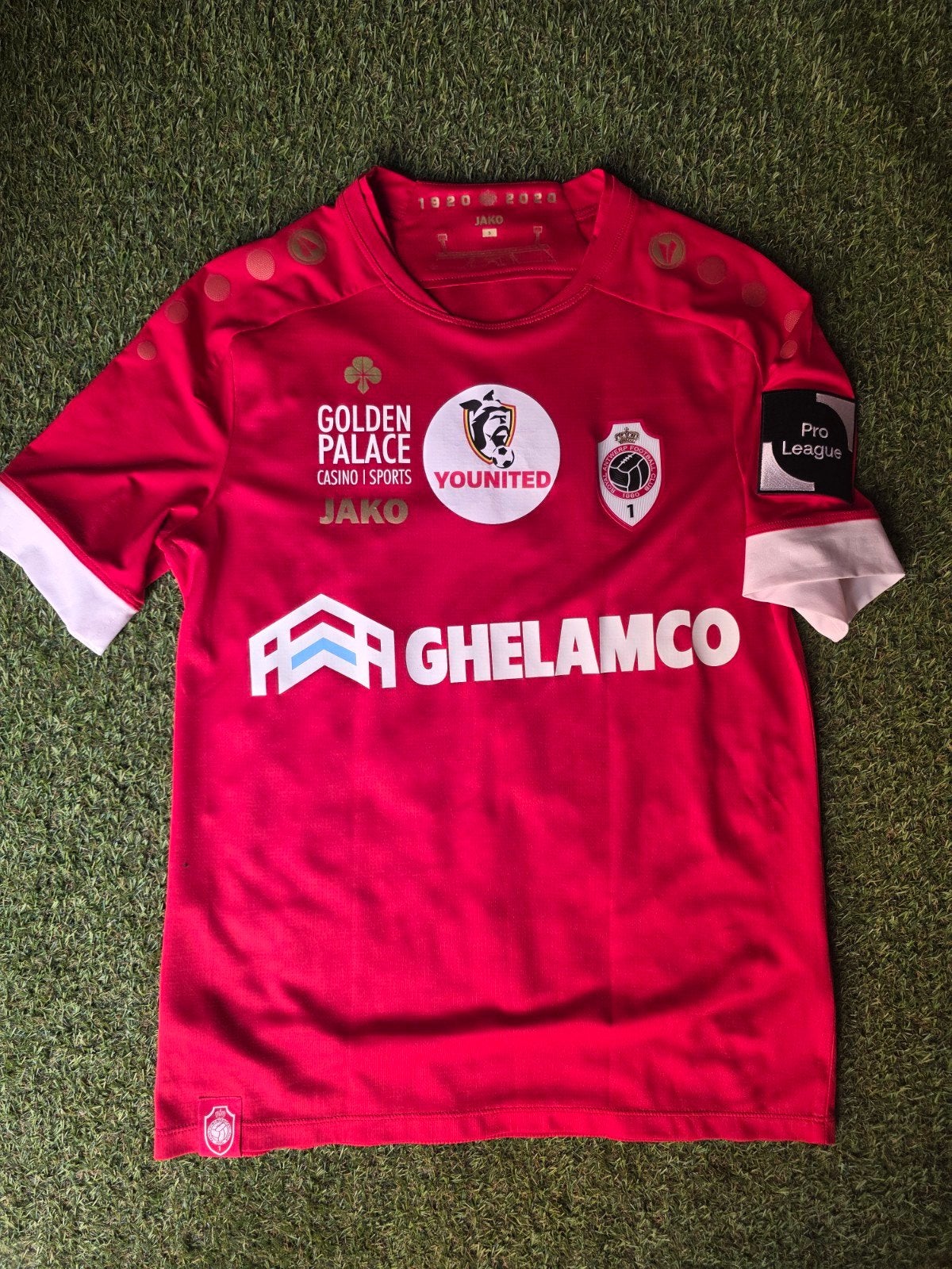 matchworn rafc royal antwerp fc, Sports & Fitness, Football, Enlèvement ou Envoi, Maillot