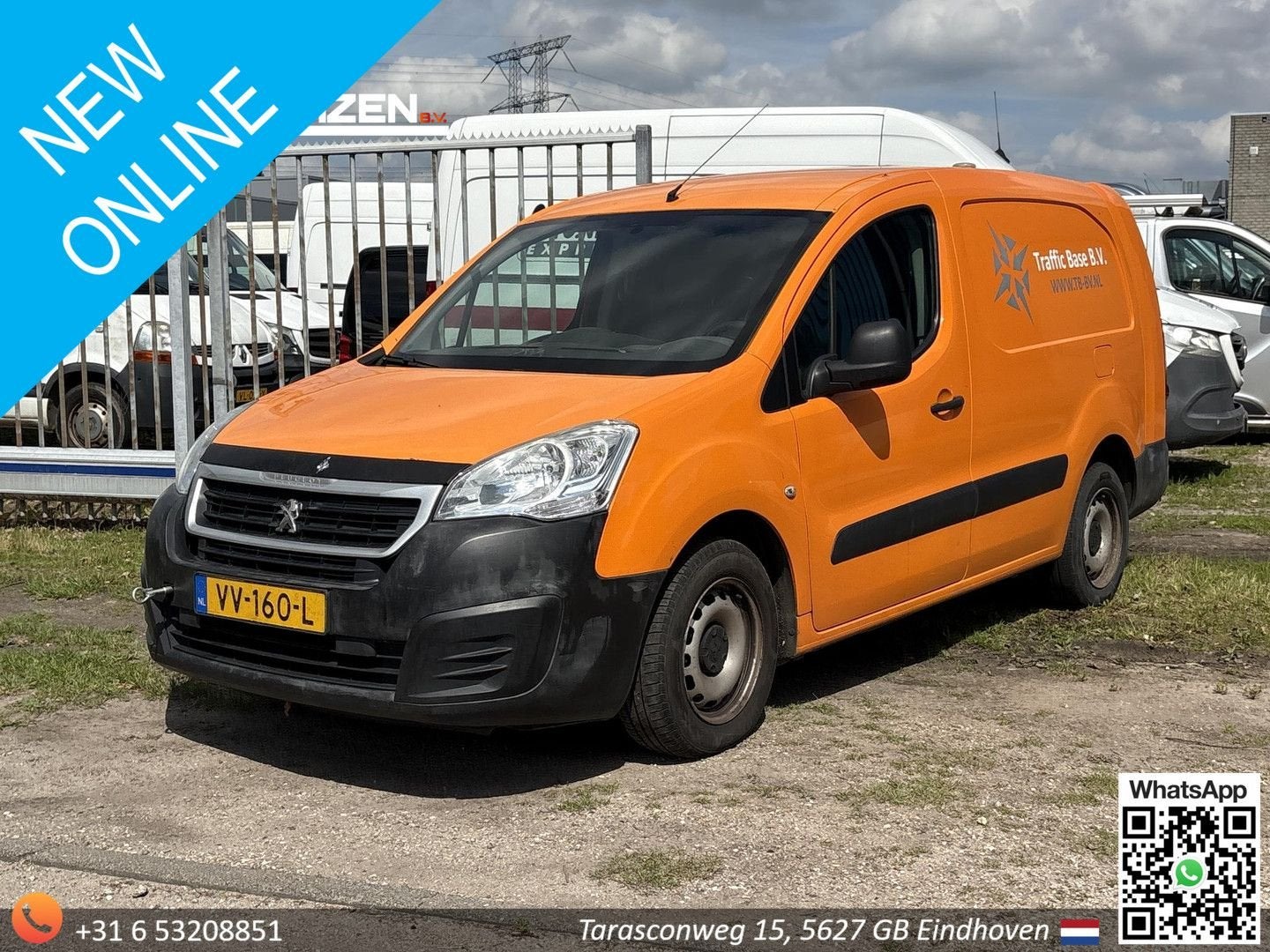 Peugeot Partner 122 1.6 BlueHDi 100 L2 XR S&S | € 3.950,- NE, Auto's, 110 g/km, Bedrijf, ABS, Te koop