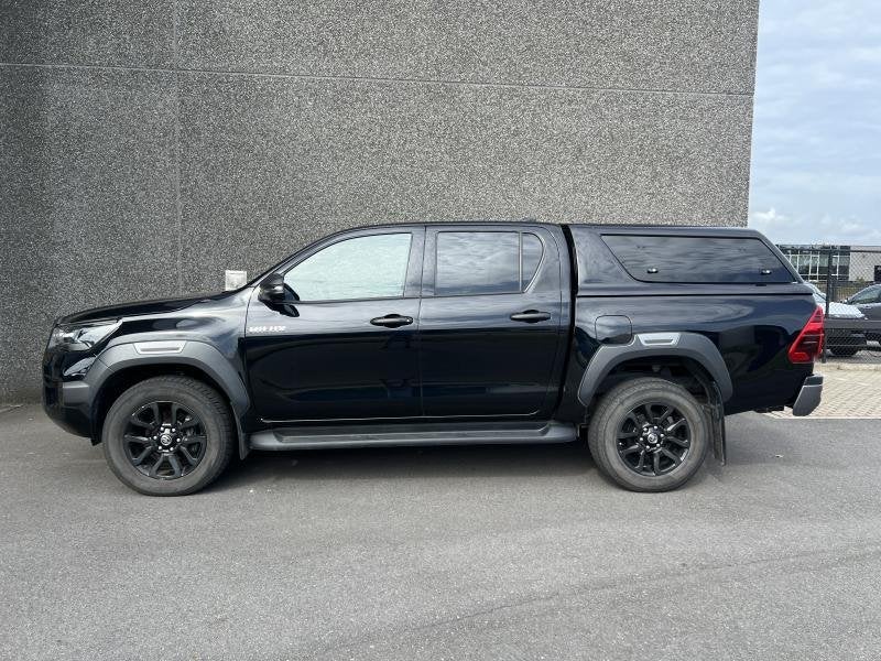 Toyota Hilux 2.8 Diesel MHEV Invincible + Hardtop Pack, Automaat, 4 deurs, Zwart, Diesel
