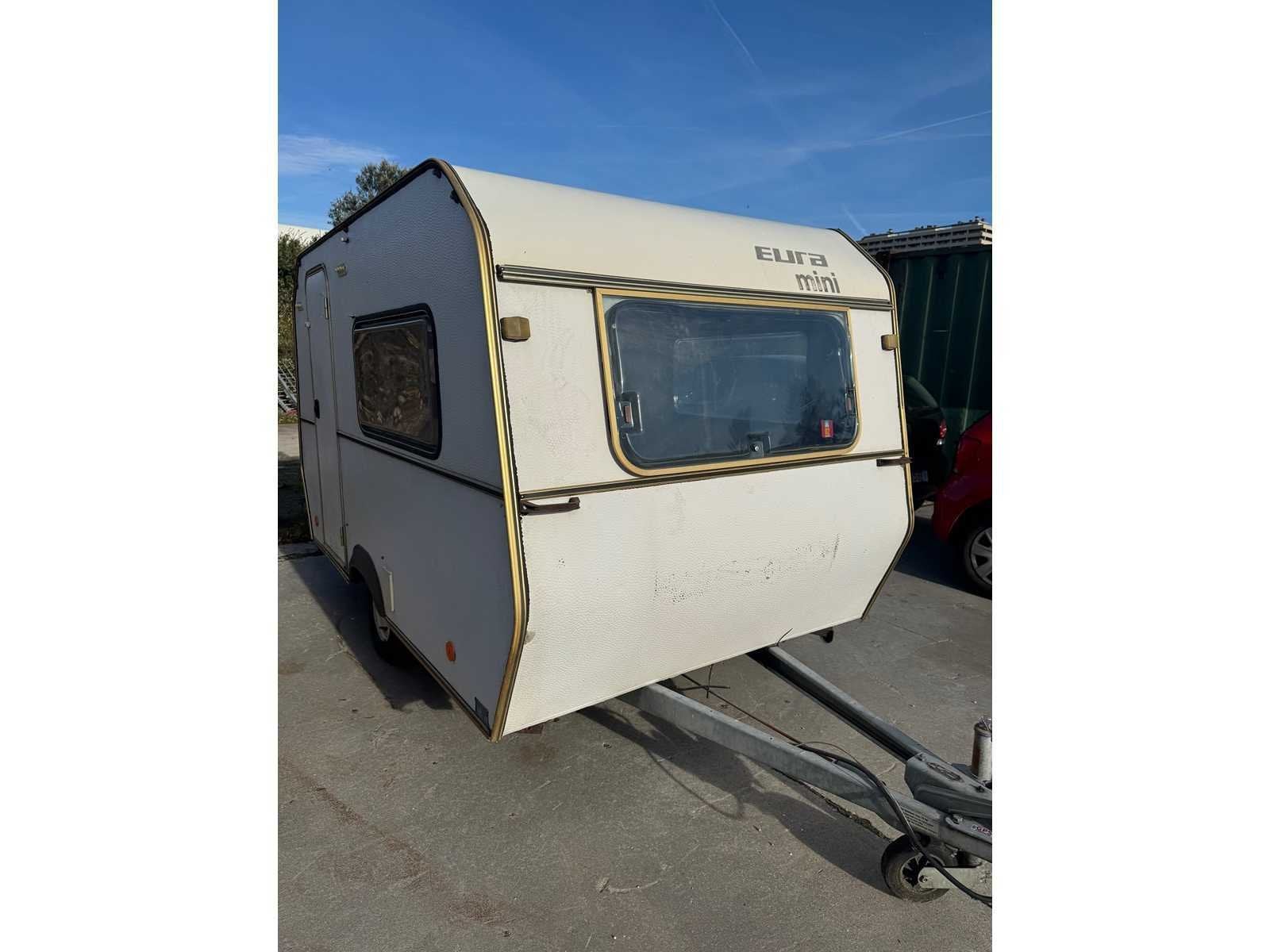 Eura Mini 300 - Vintage Eura Mini 300 Caravan, Caravans en Kamperen, Bedrijf, Overige merken