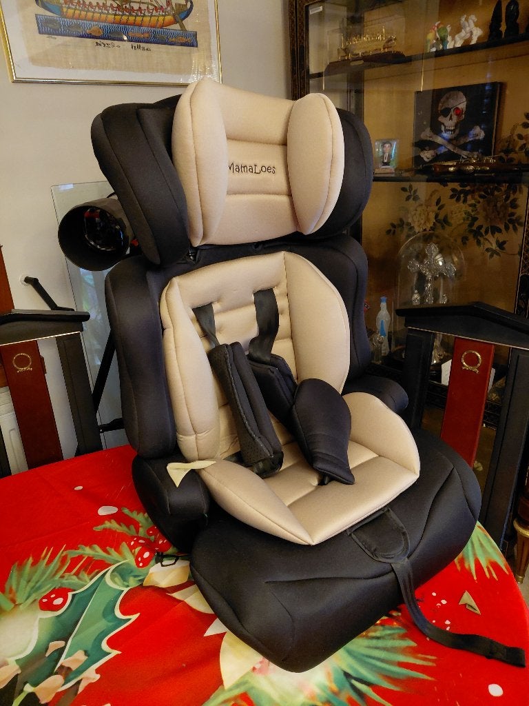 Autostoel-kinders NIEUW vanMama loes NL 1maand ongebruikt, Overige merken, Autogordel of Isofix, 0 t/m 18 kg, Afneembare rugleuning