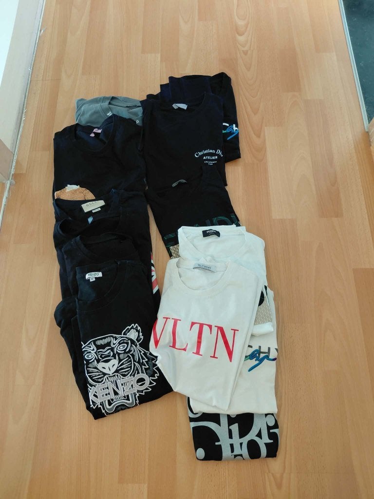 Tshirts 13 stuks, Ophalen of Verzenden, Nieuw, Maat 52/54 (L), Zwart