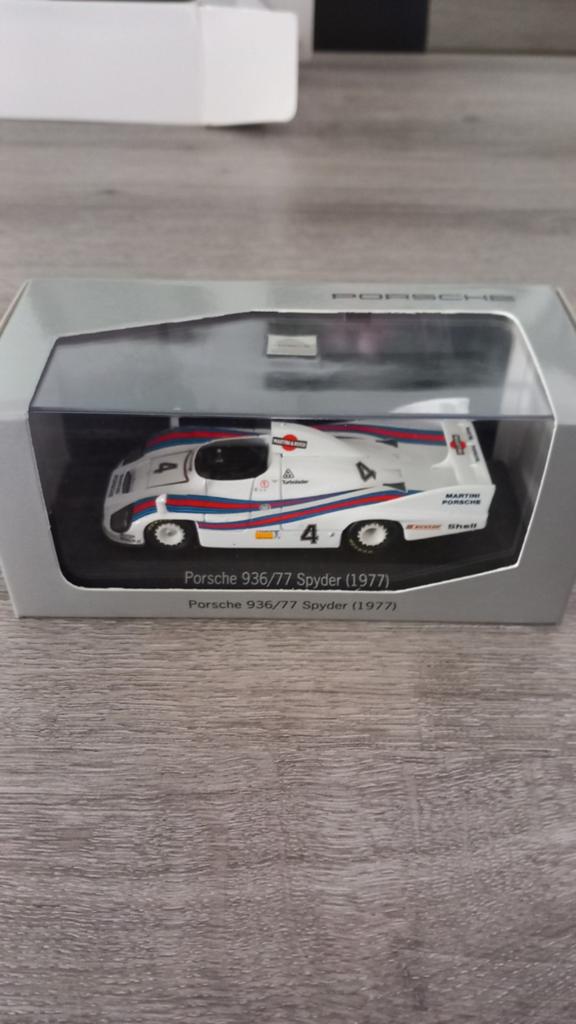 Porsche 936/77 Spyder Le Mans 1977, Enlèvement, Neuf, Voiture, MiniChamps