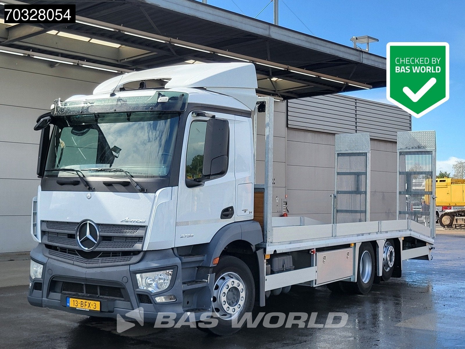 Mercedes Antos 2735 6X2 Machine transporter Oprijwagen Hydra, Automaat, Cruise Control, Euro 6, 257 kW
