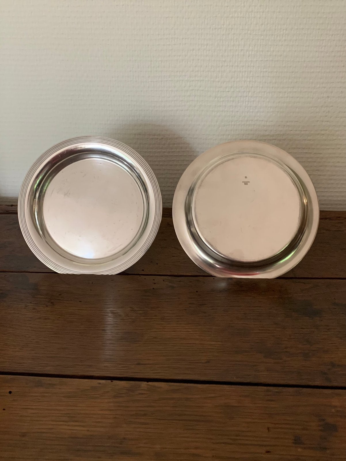 Christofle 2 petites assiettes 14,5 cm diamètre, Enlèvement ou Envoi