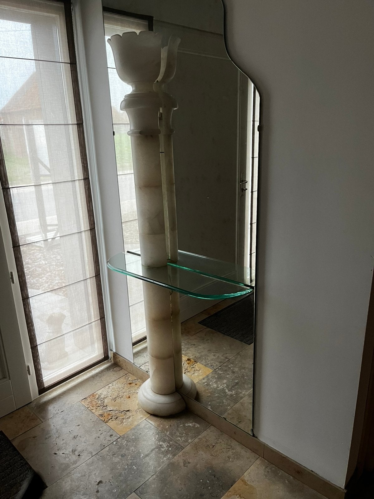 Miroir avec lampe, Enlèvement, Utilisé