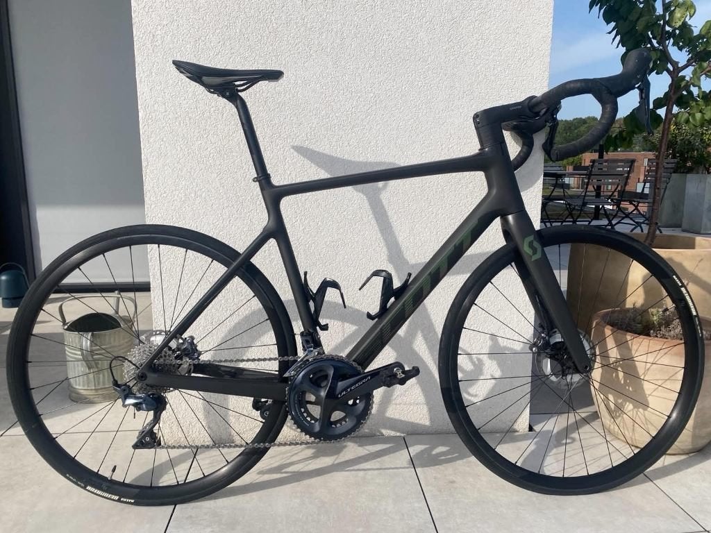 Scott Addict 20 carbon – Ultegra – maat L/56, Autres marques, Comme neuf, Enlèvement, 53 à 57 cm