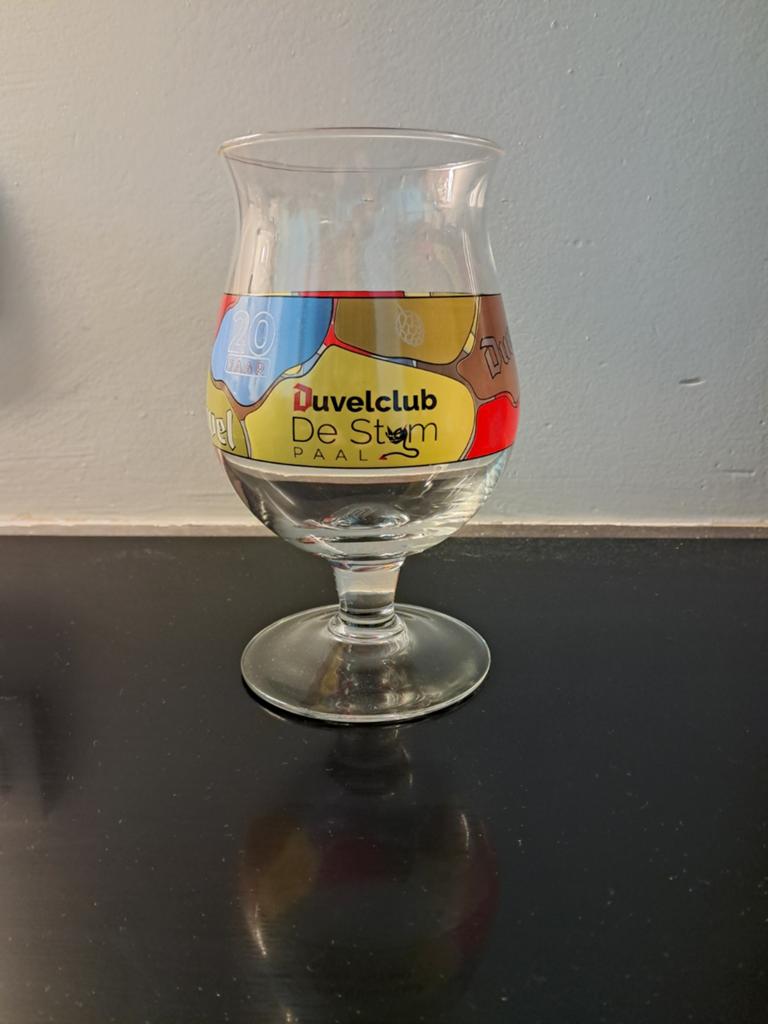 Duvel glas De Stam, Ophalen, Duvel