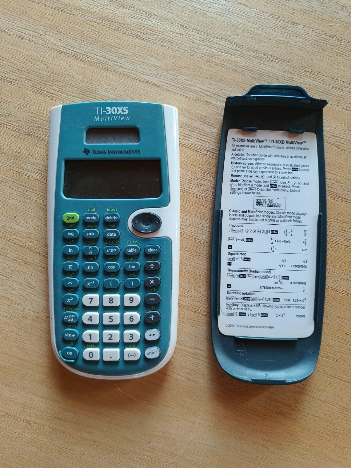 Rekenmachine TI-30XS, Diversen, Ophalen, Gebruikt