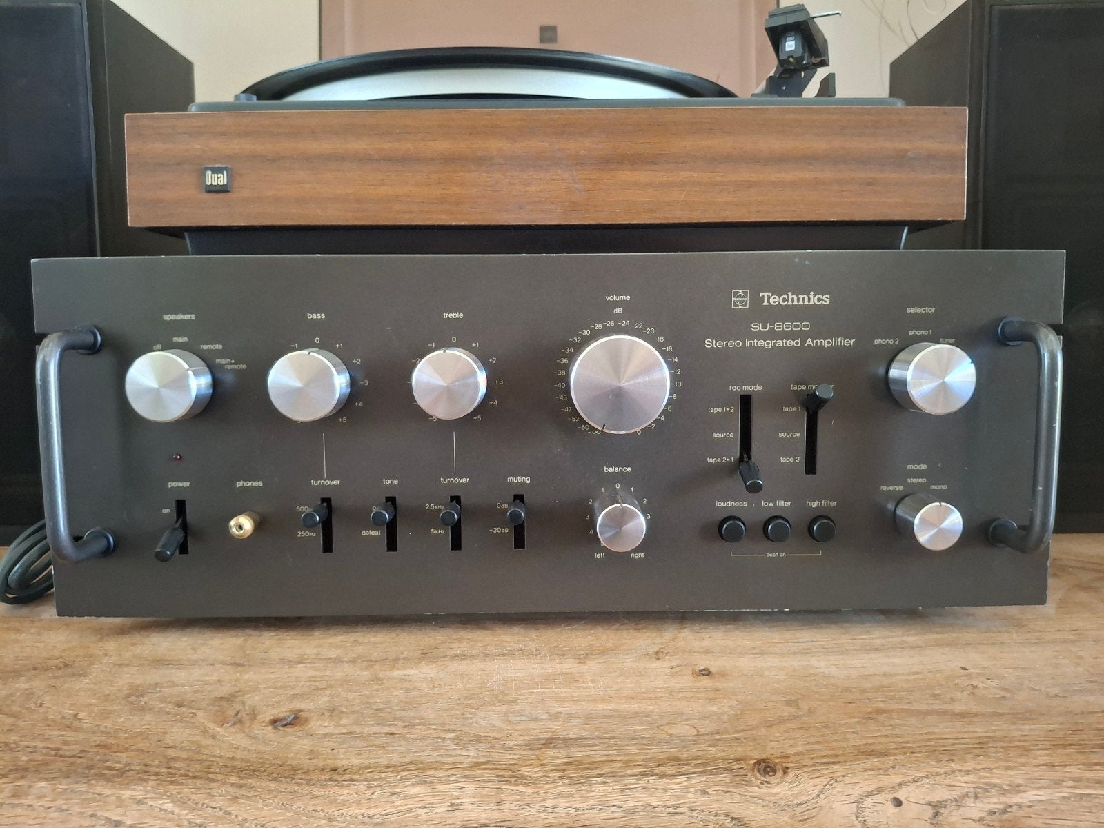 Technics SU-8600, Enlèvement