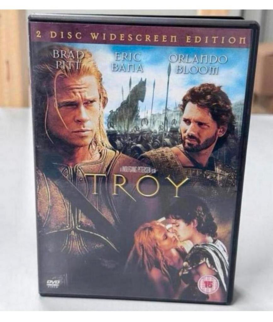 Troy - 2 Disc Widescreen DVD Brad Pitt Orlando Bloom boxset, Cd's en Dvd's, Dvd's | Klassiekers, Zo goed als nieuw, Actie en Avontuur