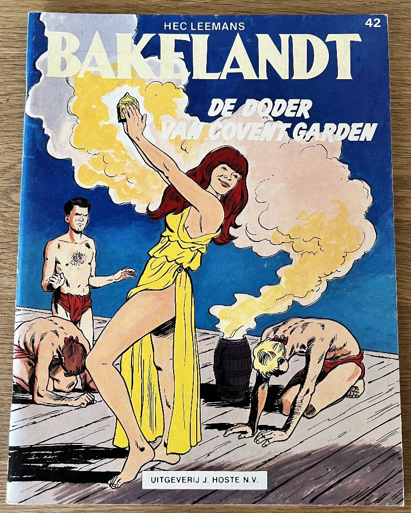 Bakelandt - De doder van Covent Garden -42-1e(1989) Strip, Plusieurs BD, Enlèvement ou Envoi, Comme neuf