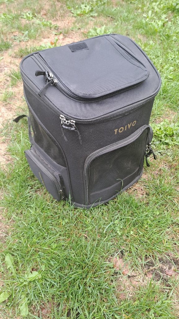 Sac à dos pour chien Toivo - Jusqu'à 8 kg - Noir, Autres marques, Enlèvement ou Envoi, Comme neuf, Sac de transport