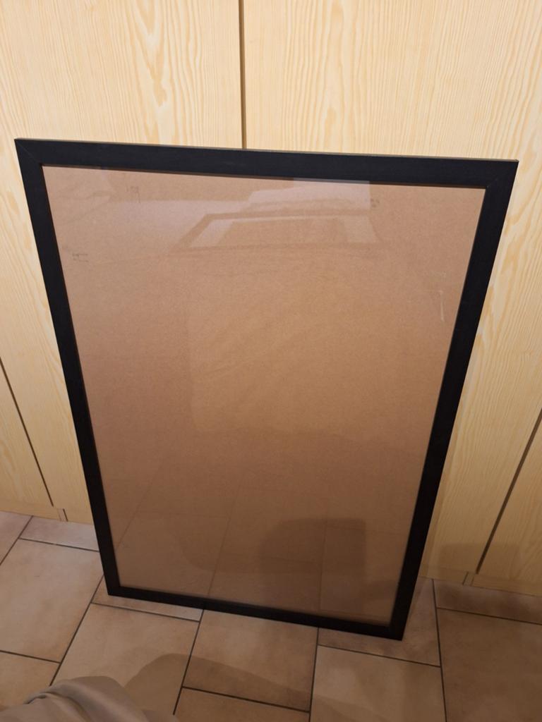 Grote zwarte kader , 65 op 95 cm, Huis en Inrichting, Woonaccessoires | Lijsten, Ophalen