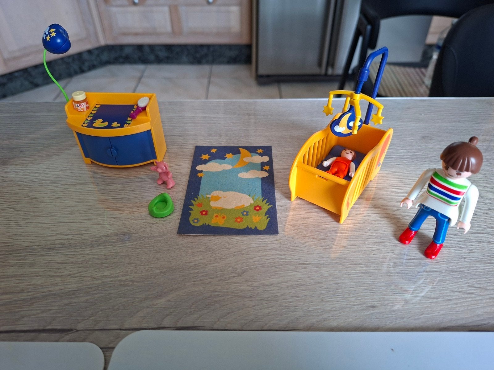 Playmobil babykamer, Kinderen en Baby's, Speelgoed | Playmobil, Ophalen, Zo goed als nieuw, Complete set