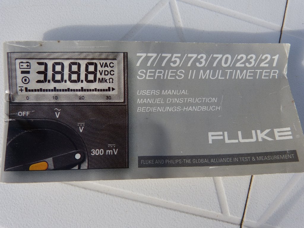 Multimètre Fluke 77, Bricolage & Construction, Enlèvement ou Envoi, Multimètre