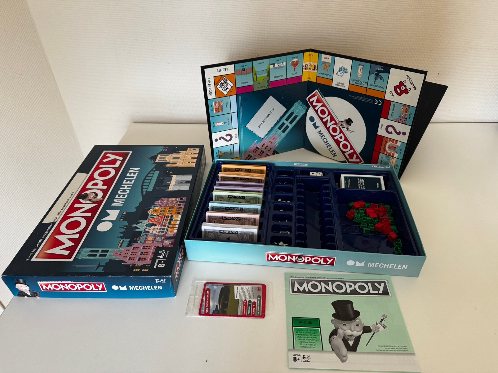 “Monopoly Mechelen – speciale editie – compleet”, Ophalen, Zo goed als nieuw