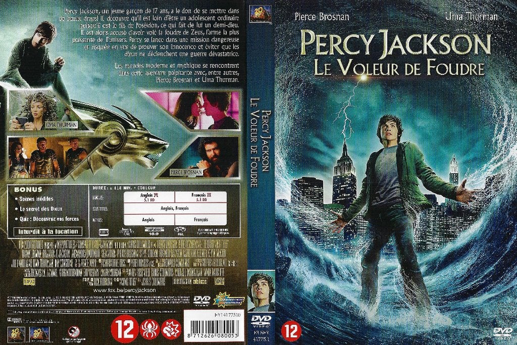 Le DVD Percy Jackson : Le voleur de foudre de Chris Columbus, Ophalen of Verzenden, Engels, Nieuw in verpakking, Vanaf 12 jaar