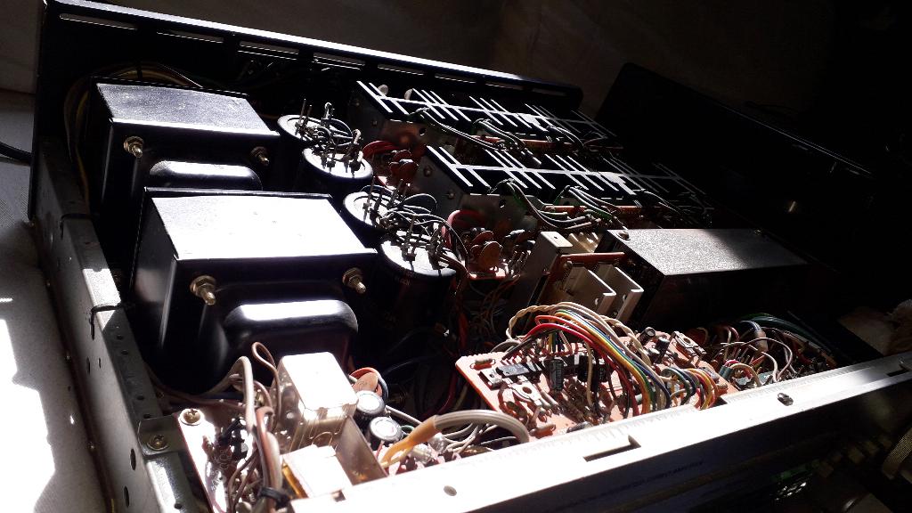 ONKYO 7090 amplifier, TV, Hi-fi & Vidéo, Enlèvement, Utilisé, 60 à 120 watts, Onkyo