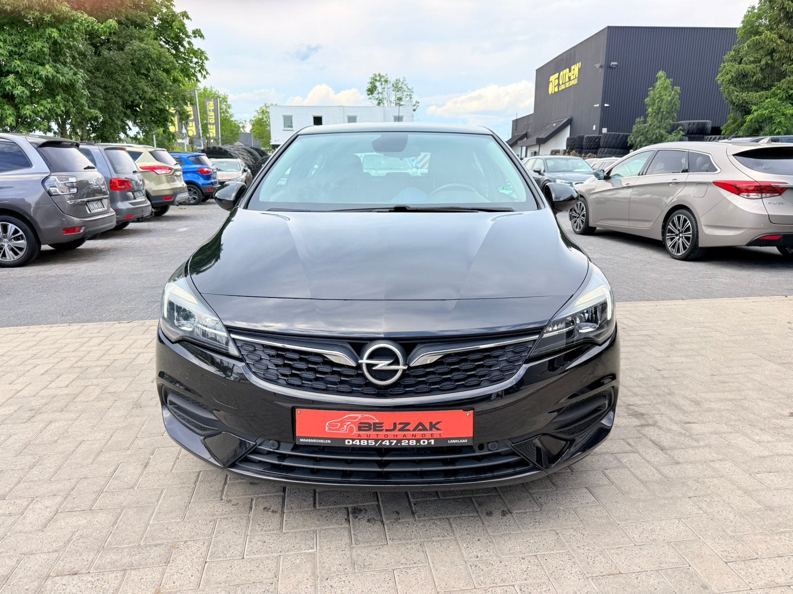 Opel Astra 1.2i turbo 2021 83.000km 1j Garantie, Auto's, Voorwielaandrijving, Euro 6, Zwart, Bedrijf