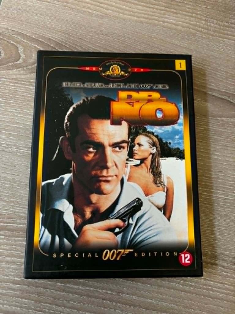 Dr. No, eerste james Bondfilm met Sean Connery, 1 euro., CD & DVD, DVD | Classiques, Comme neuf, 1960 à 1980, À partir de 12 ans