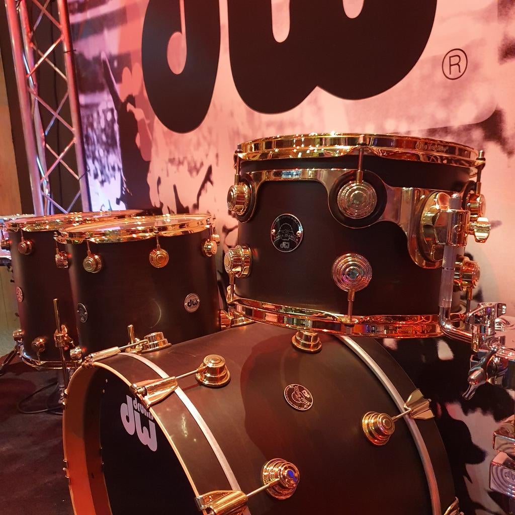 DW Collector's Santa Monica maple set met Golden hardware., Muziek en Instrumenten, Ophalen of Verzenden