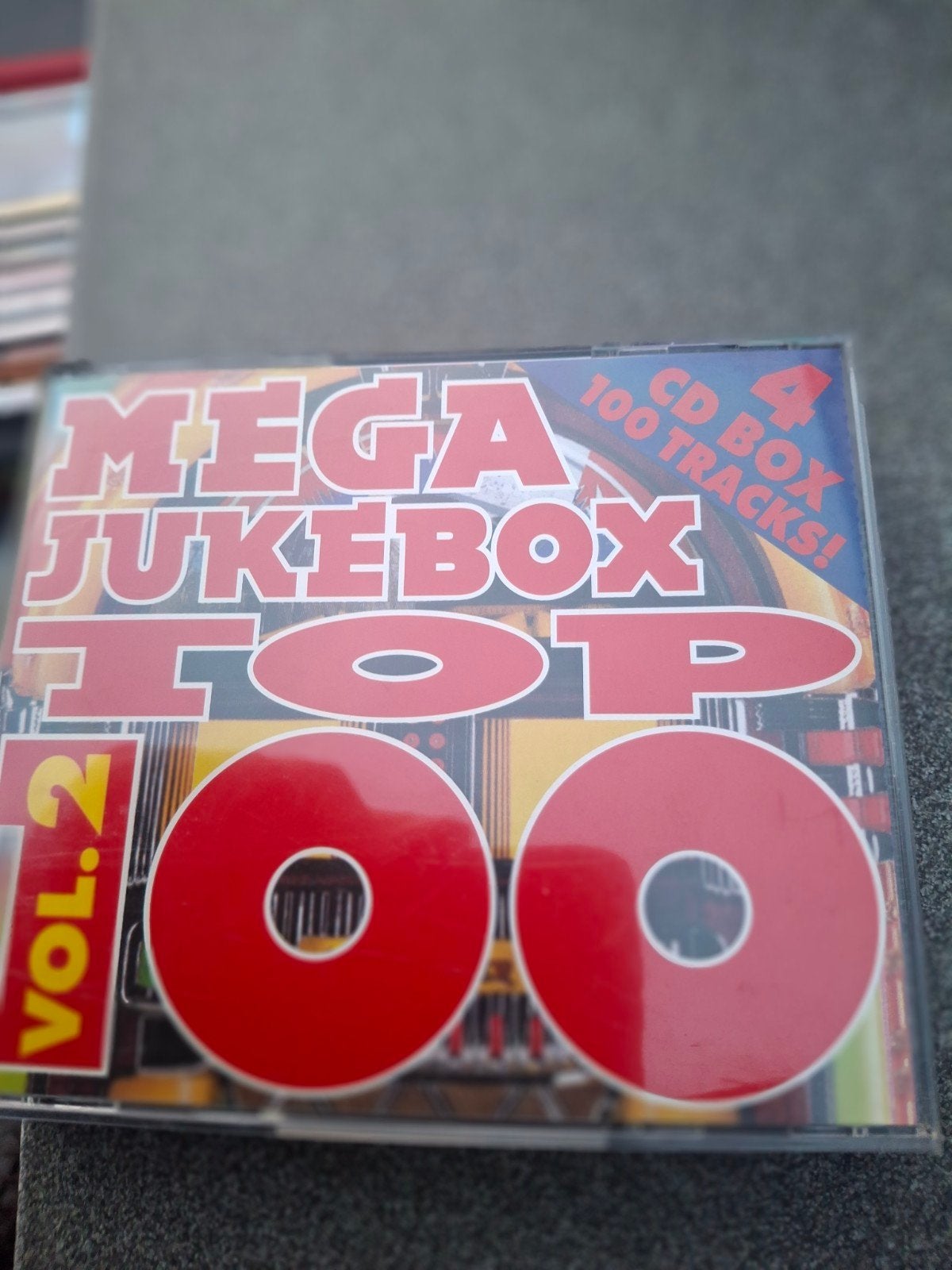 Coffret 4 CD Mega Jukebox Top 100 Vol2, Enlèvement ou Envoi