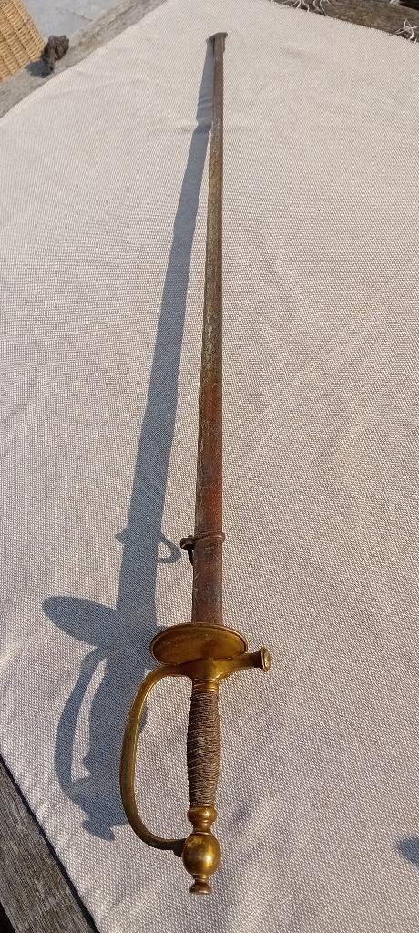 Officier d'infanterie sabre français modèle 1882, Enlèvement ou Envoi, Armée de terre, Épée ou sabre