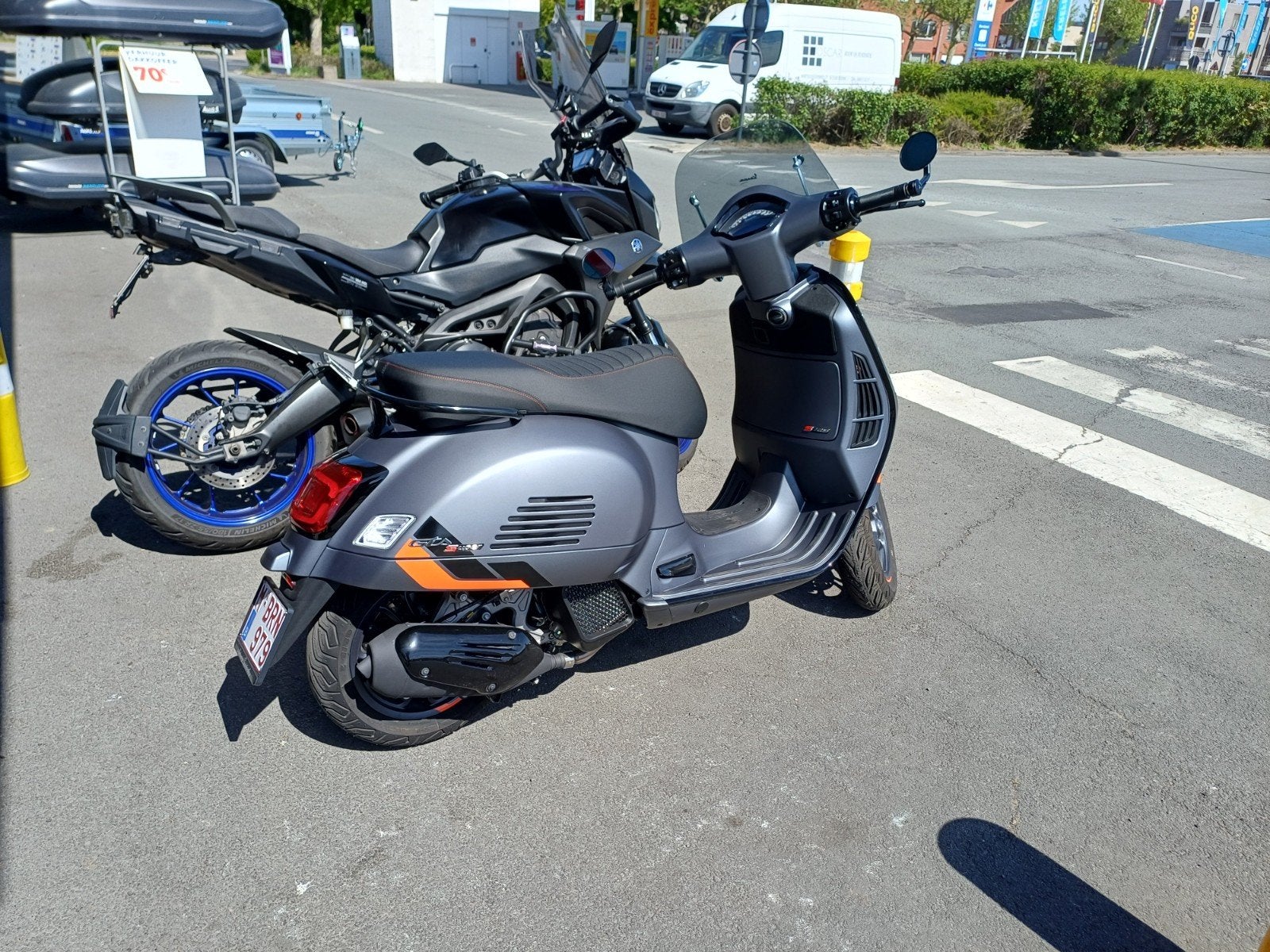 Vespa 125 gts super sport 26, Nieuw, Automaat, 1 cilinder, Traction Control