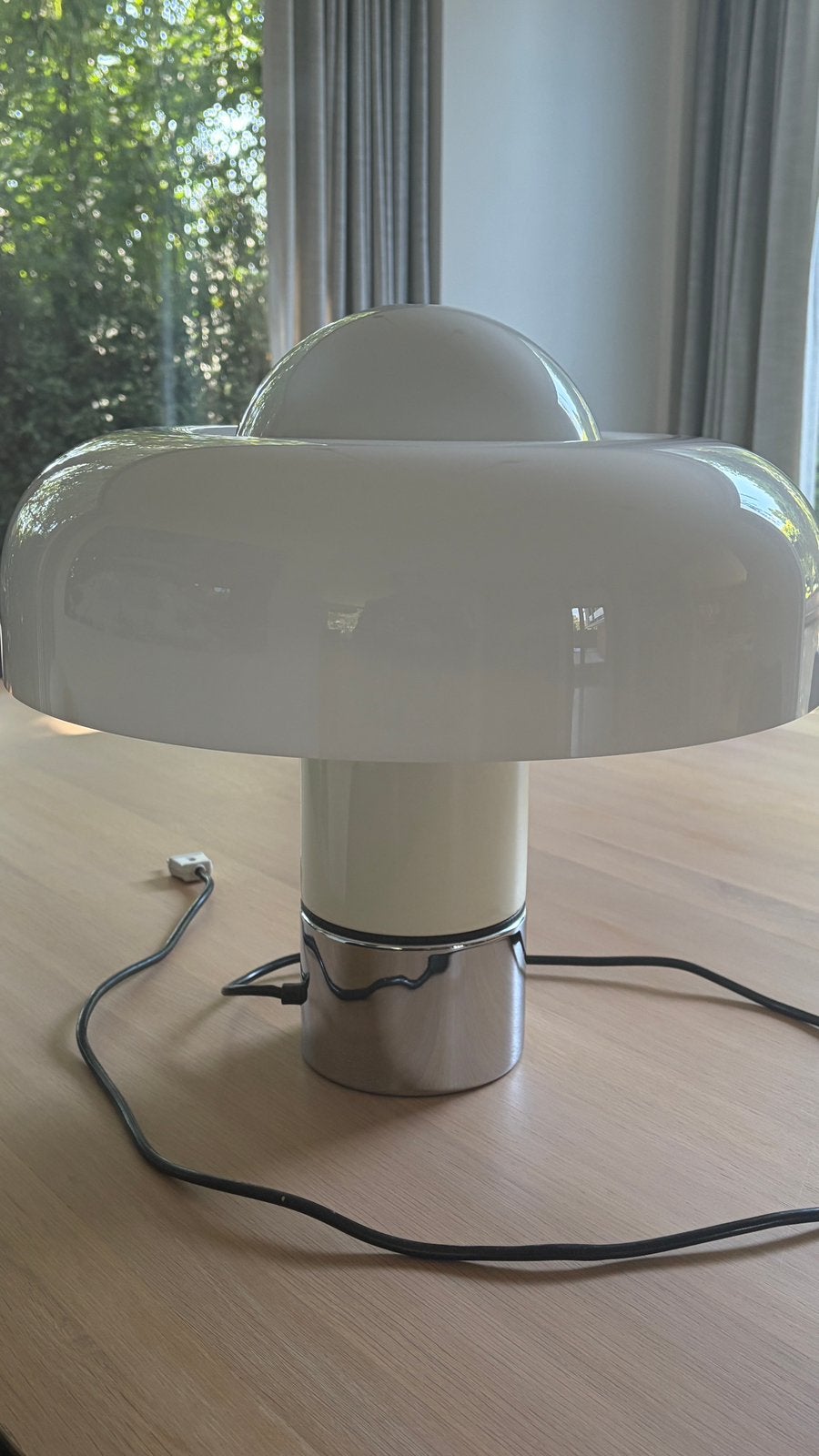 Iguzzini tafellamp vintage, Huis en Inrichting, Ophalen, Zo goed als nieuw, Metaal, Vintage