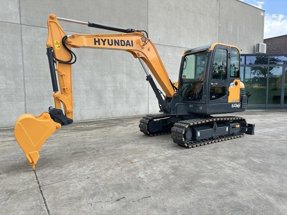 2020 Excavateur Hyundai R60VS Midi, Excavatrice