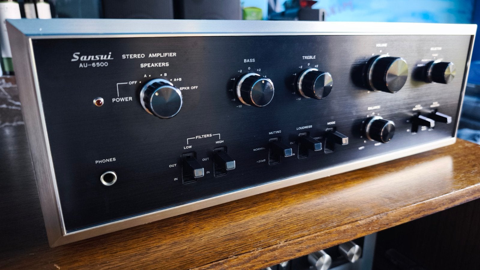 Sansui AU 6500 Amplifier, Ophalen
