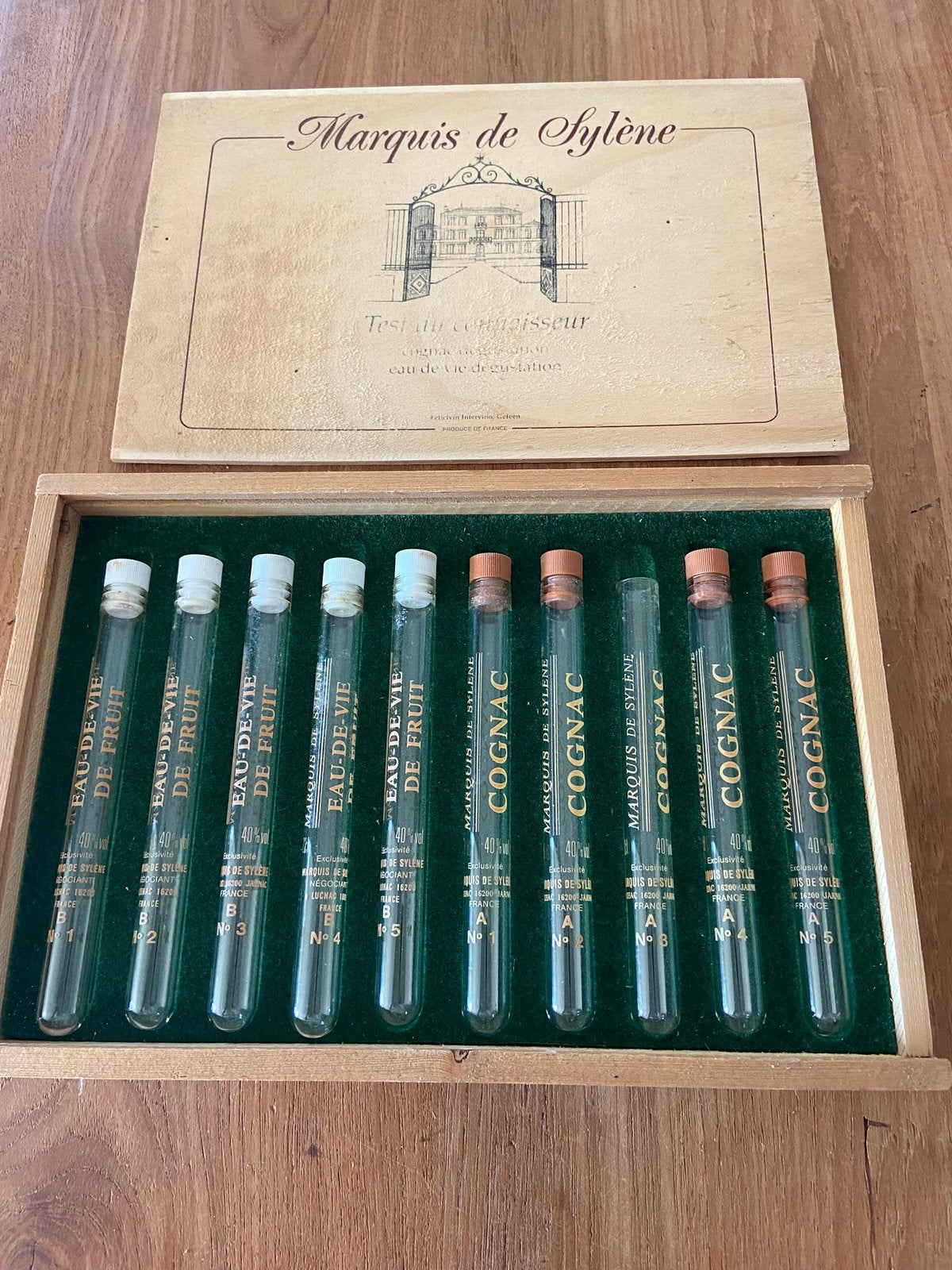Presentatie kist Cognac, Verzamelen, Ophalen of Verzenden, Zo goed als nieuw