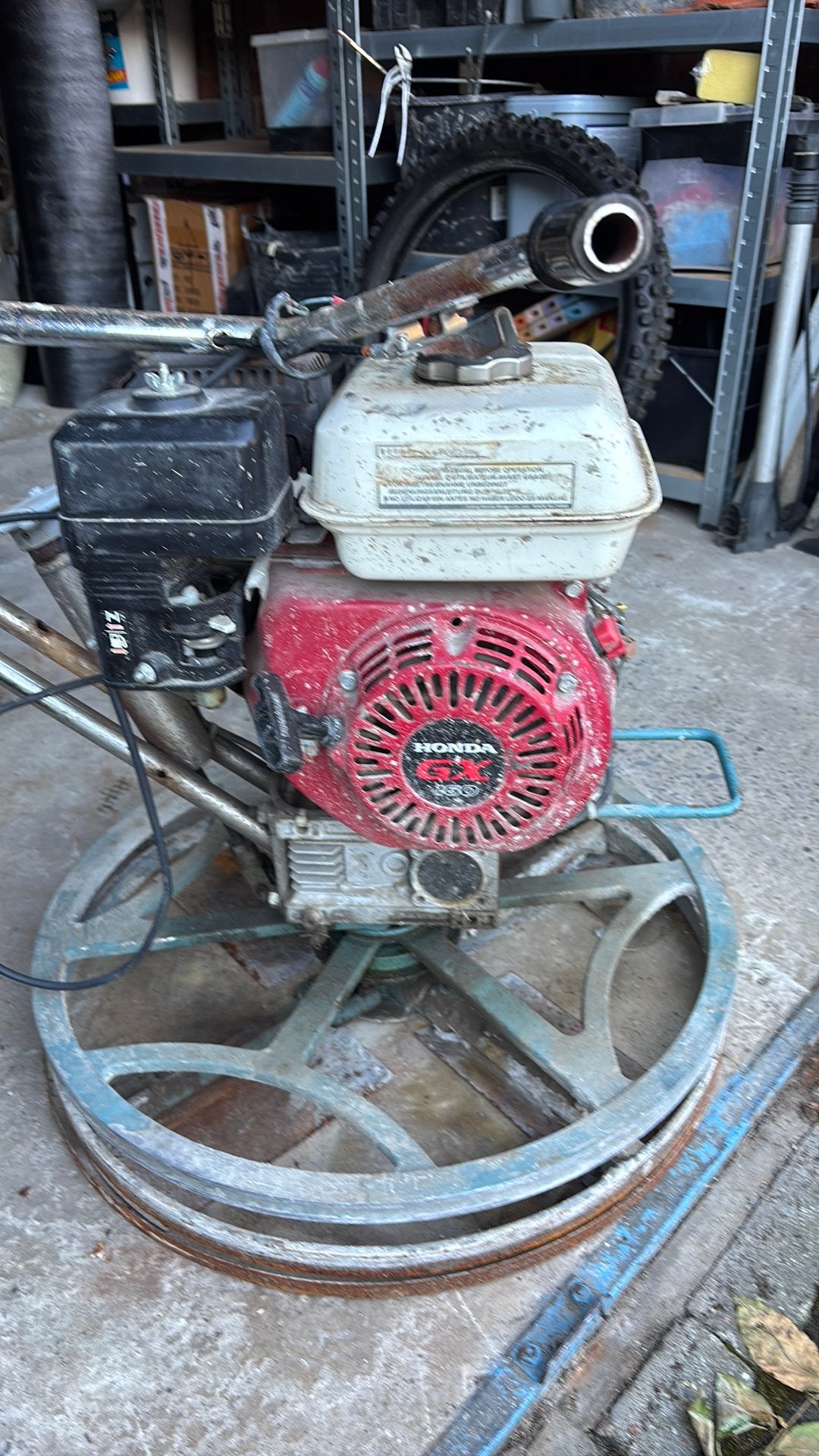 Honda gx 160 polierder, Doe-het-zelf en Bouw, Motoren, Ophalen of Verzenden, Zo goed als nieuw
