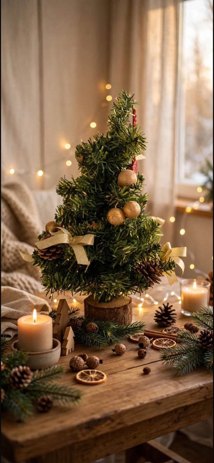 Petit sapin, décoratif, Enlèvement ou Envoi, Comme neuf