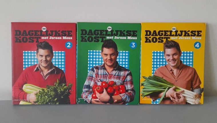Kookboeken Dagelijkse kost Jeroen Meus, Boeken, Jeroen Meus, Zo goed als nieuw, Europa, Tapas, Hapjes en Dim Sum