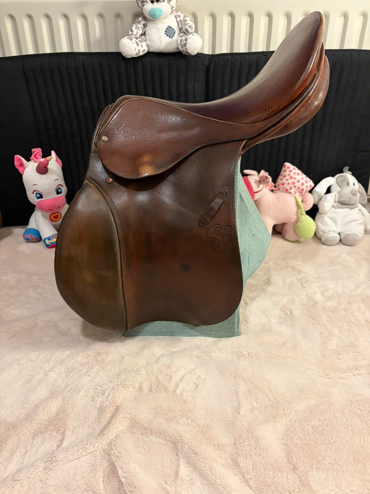 Vintage zadel Stübben, Animaux & Accessoires, Enlèvement, Utilisé