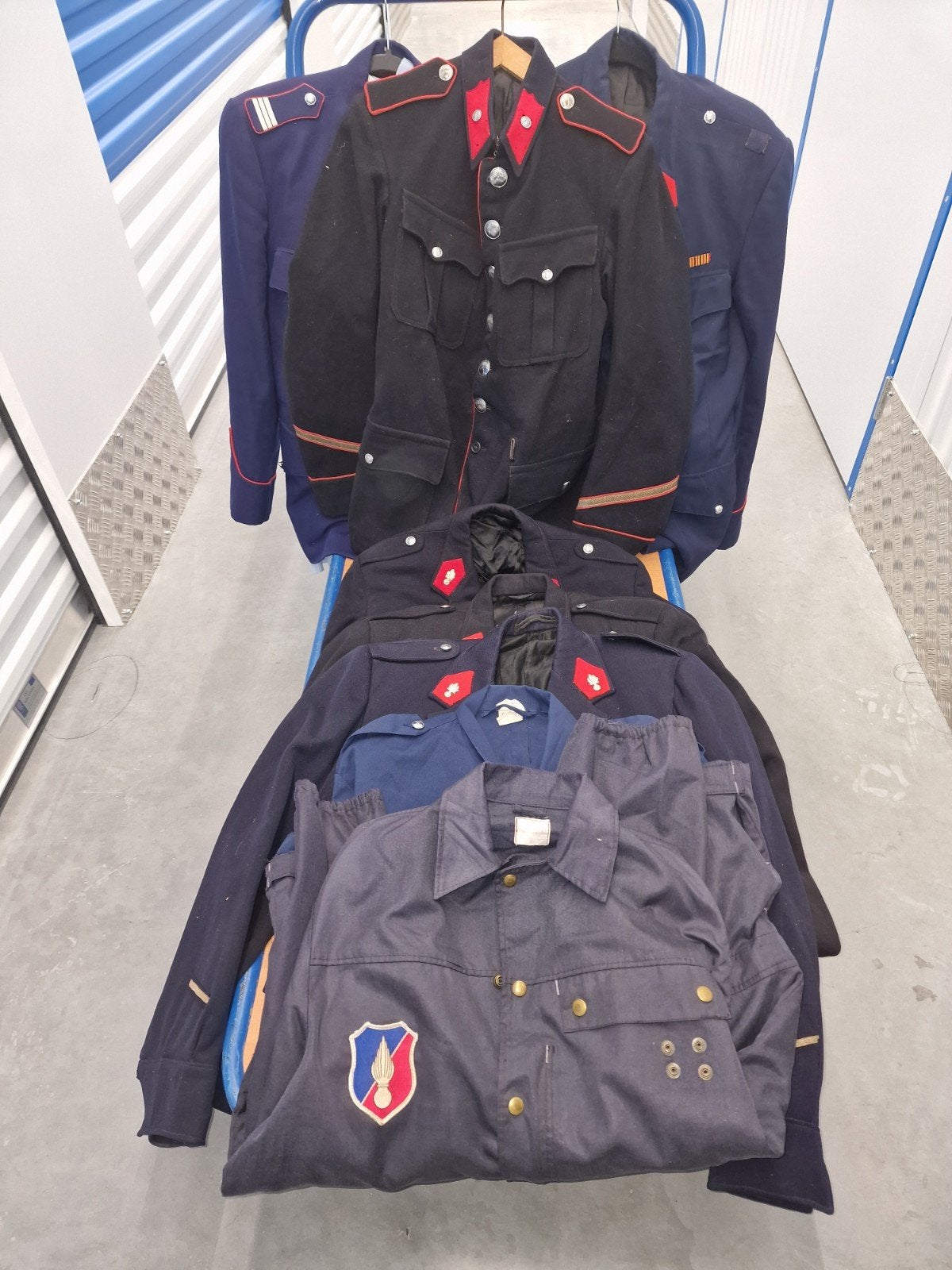 lot de Ancienne gendarmerie, Enlèvement ou Envoi, Gendarmerie, Vêtements ou Chaussures