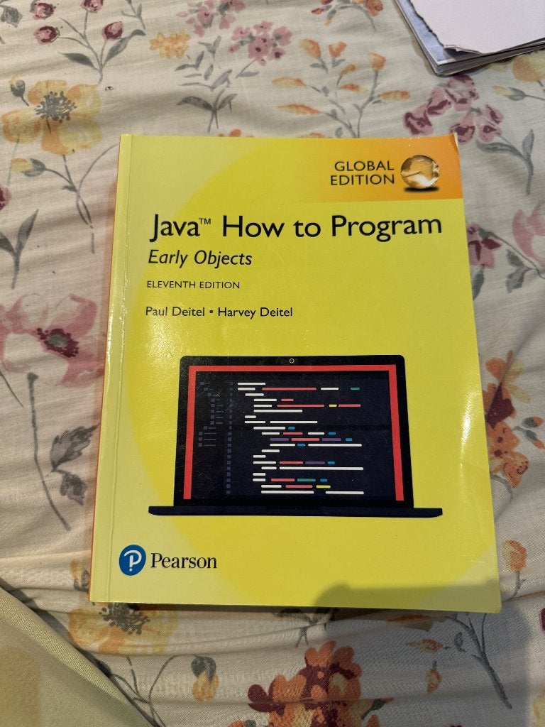 Java How To Program Early Objects 11th Edition, Boeken, Ophalen of Verzenden, Zo goed als nieuw, Pearson