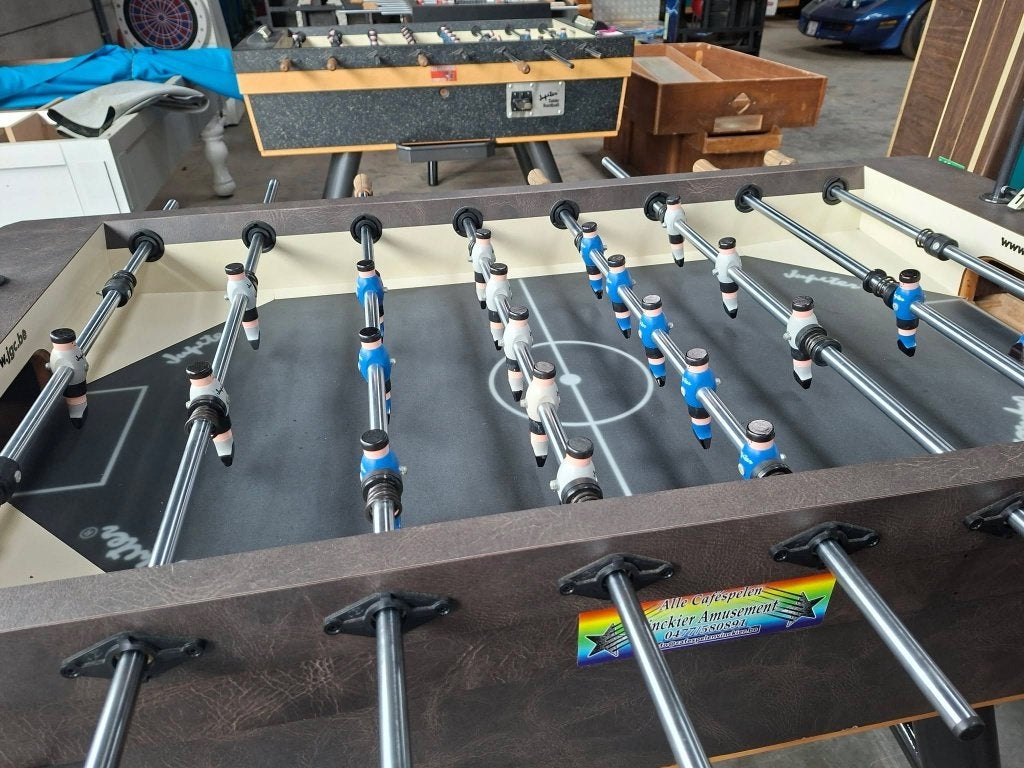 Biljart-tafelvoetbal-airhockey., Enlèvement, Comme neuf, Table de billard