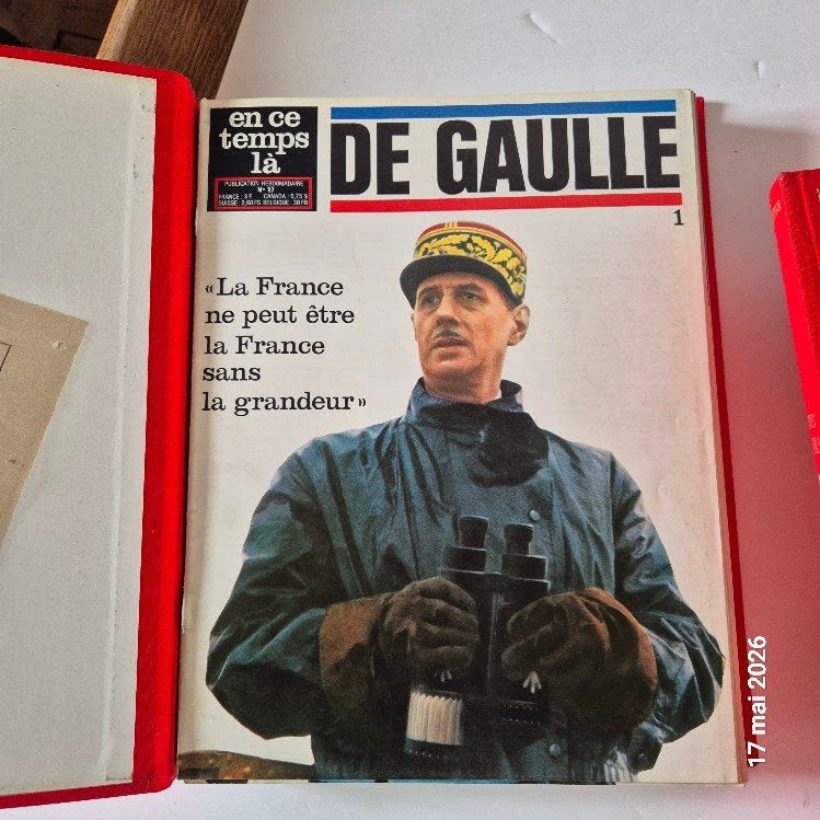 Revues En Ce Temps Là – Charles De Gaulle, la serie complète, Verzamelen, Tijdschriften, Kranten en Knipsels, Tijdschrift, 1980 tot heden
