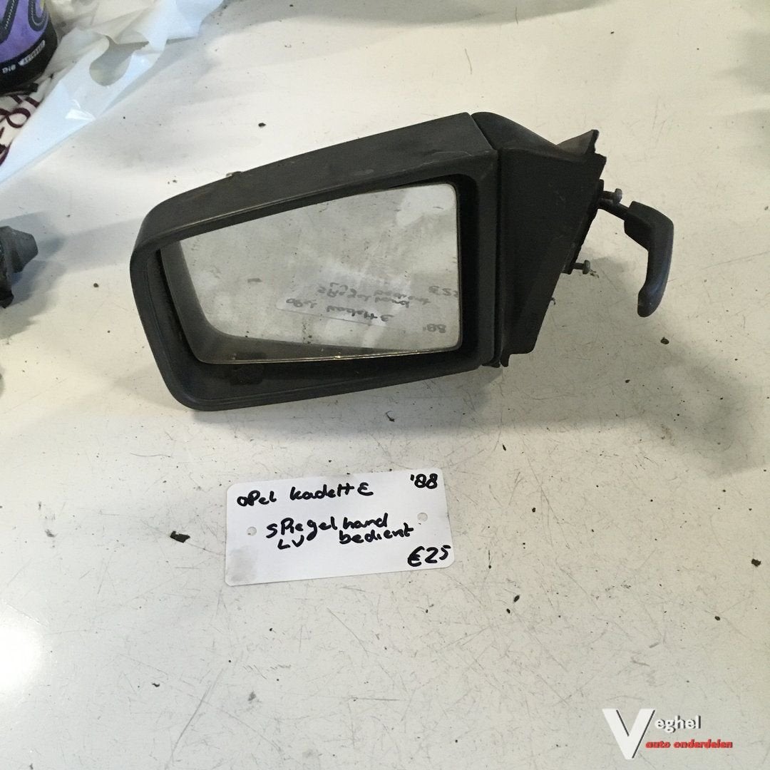 Opel Kadett E 1988 Buitenspiegel Linksvoor handbediend, Auto-onderdelen, Gebruikt, -, -, Ophalen of Verzenden