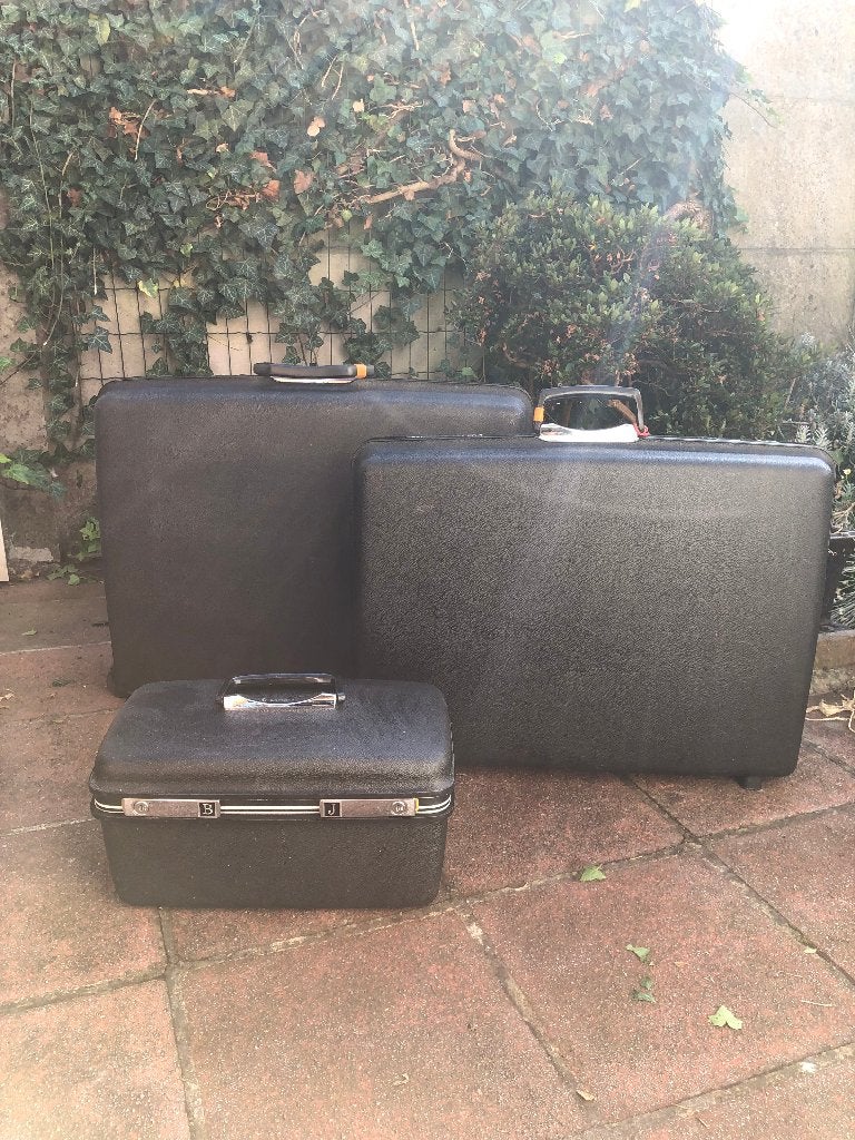 Vintage Samsonite kofferset – 3 stuks – mooie retro set, Handtassen en Accessoires, Koffers, Ophalen, Gebruikt, 60 tot 70 cm, Wieltjes