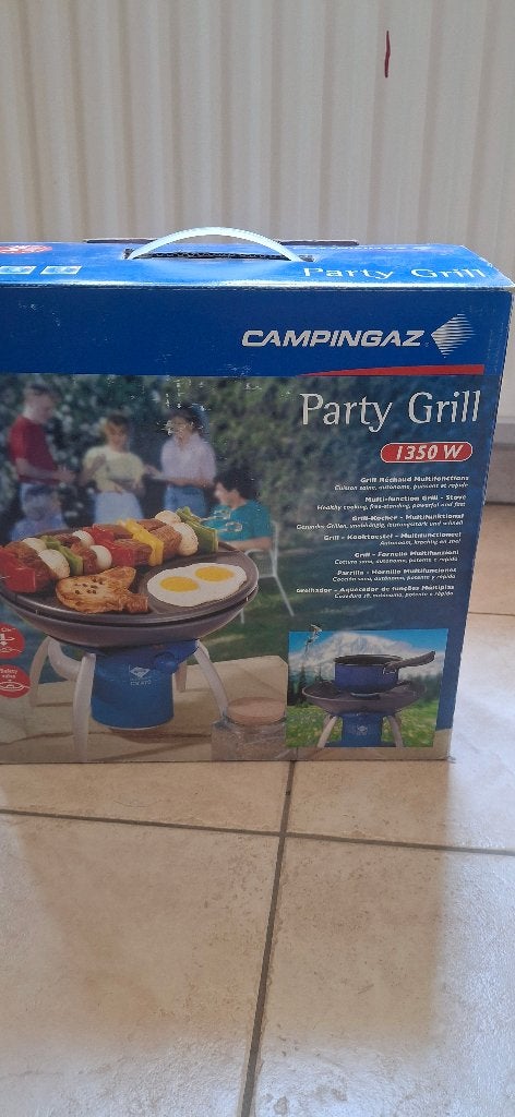 Campingaz Party Grill 1350W, Ophalen, Zo goed als nieuw