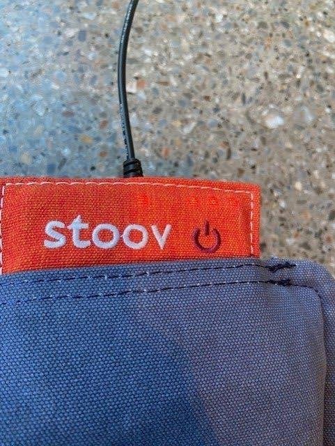 Stoov elektrisch zitkussen blauw, Enlèvement ou Envoi
